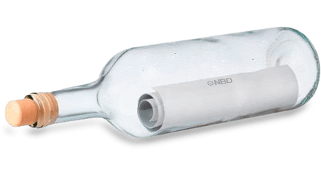 Logo Botella Mensaje