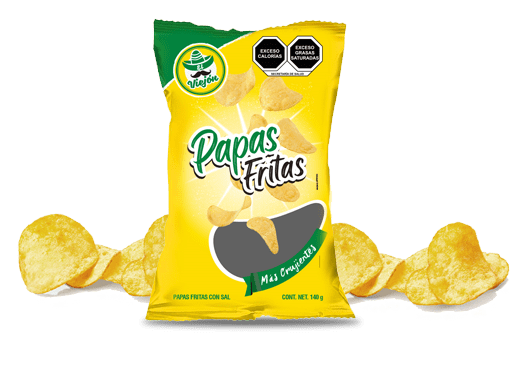 Diseño-Empaque-Papas Diseño de Empaque polipropileno para Papas